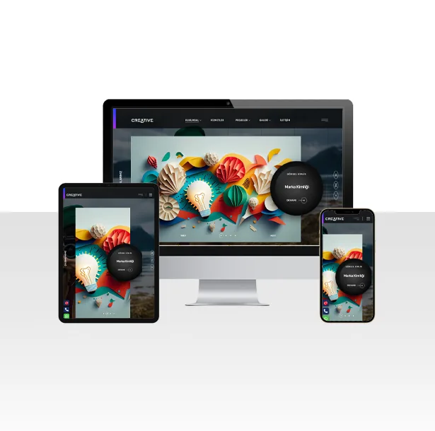 Kreatif Ajans Firması Web Sitesi Paketi – İstanbul — ekran görüntüsü