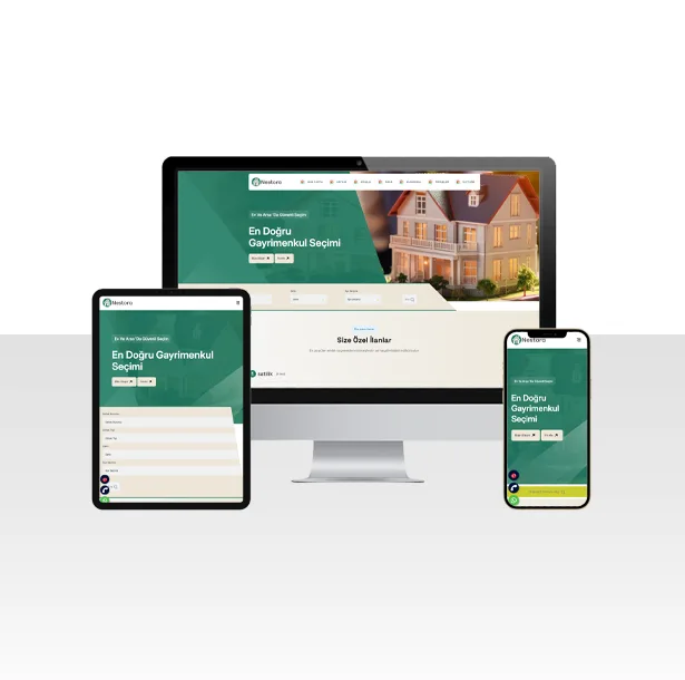 Emlak Firması Ofisi Hazır Web Sitesi Scripti – Kayseri — ekran görüntüsü