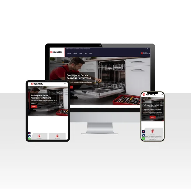 Yetkili Teknik Servisler İçin Web Sitesi Paketi – Kocaeli — ekran görüntüsü