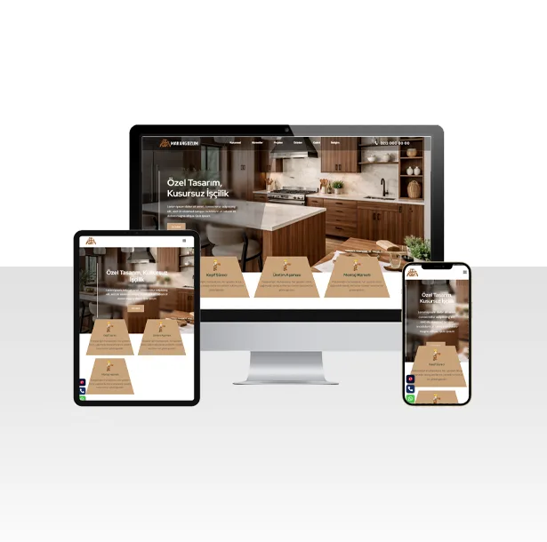 Marangoz İşleri İçin Kodlanmış Hazır Web Sitesi Paketi – Mardin — ekran görüntüsü