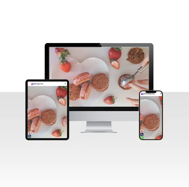 Dondurma ve Soğuk Tatlı Çeşitleri Web Sitesi Paketi – Şanlıurfa — ekran görüntüsü